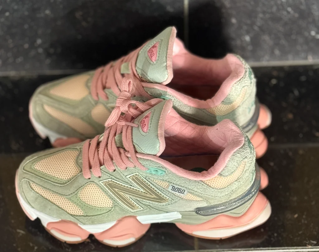 👟 New Balance 9060 – Neuves & Authentiques – Pointure 39,5 – Rose / Vert / Beig – photo 7
